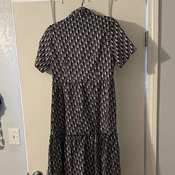 Dior Black and White Mini Dress - Picture 3 of 3